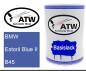 Preview: BMW, Estoril Blue II, B45: 500ml Lackdose, von ATW Autoteile West.